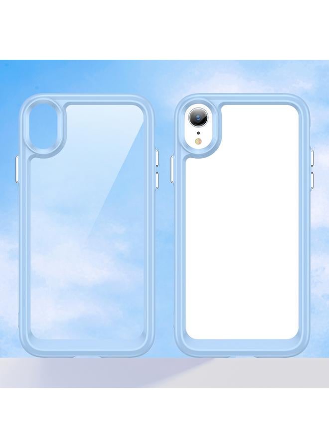 اس-توب جراب لهاتف iPhone XR من سلسلة ملونة من الأكريليك + جراب هاتف TPU - Image 2