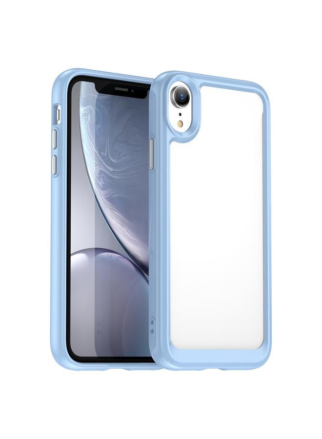 اس-توب جراب لهاتف iPhone XR من سلسلة ملونة من الأكريليك + جراب هاتف TPU - Image 1