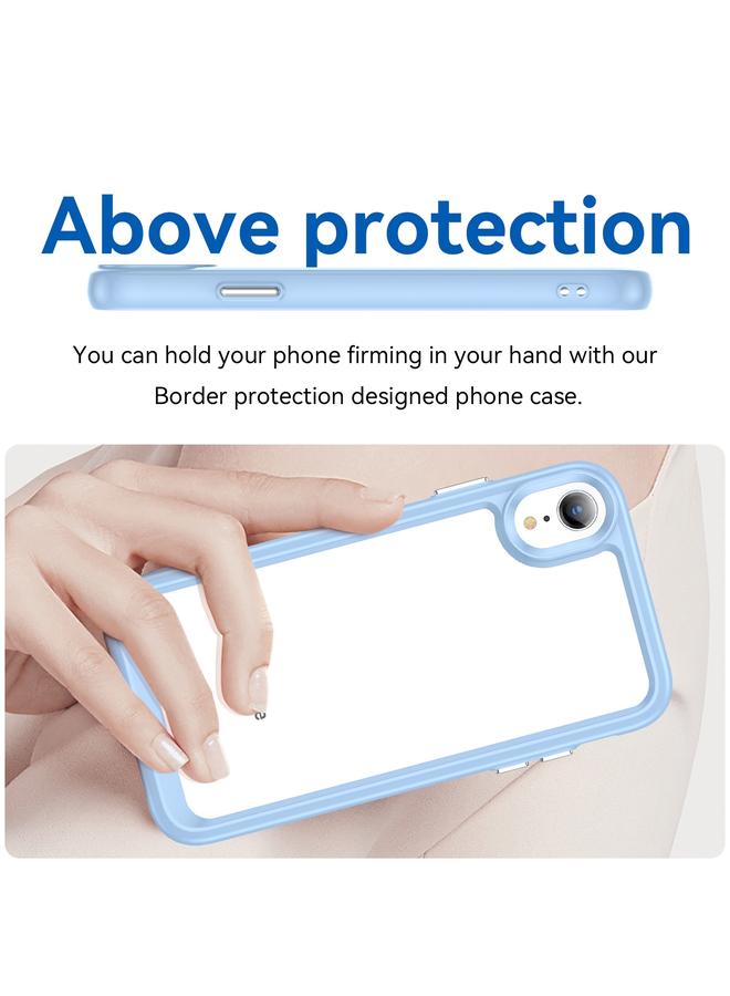 اس-توب جراب لهاتف iPhone XR من سلسلة ملونة من الأكريليك + جراب هاتف TPU - Image 4