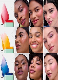 SEPHORA SEPHORA COLLECTION Color Twister Oil-in-Stick for Lip & Cheek 02 Crazy Coral - Coral Orange, Color-Changing Hydrating Balm, 8.5g  - Image 3