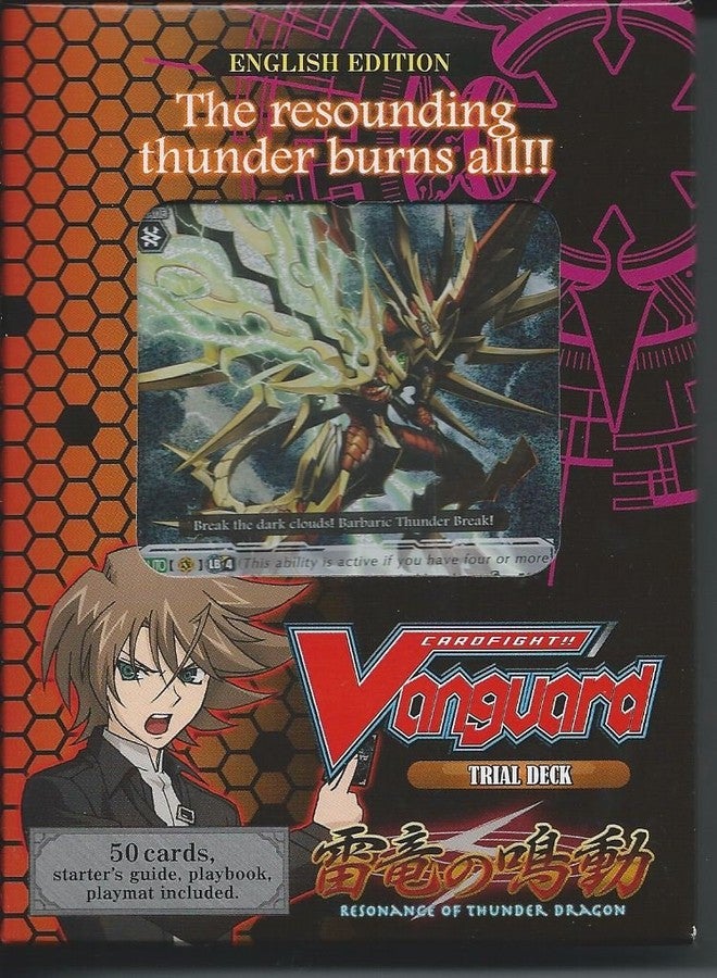 VANGUARD Bushiroad Cardfight!! Vanguard Resonance of Thunder Dragon Trial Deck