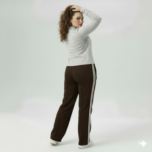 Volex Women’s Top & Jogger Set | Stylish Co-Ord Set for Women | High Waist Jogger Pants Set for Ladies | Stretchable Cotton Gym Wear, Activewear & Loungewear Tracksuit - Image 2