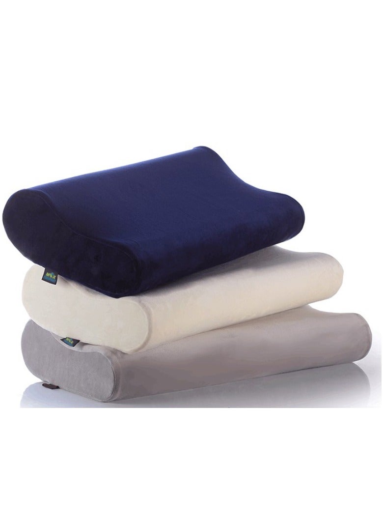 ماكس كمفورت مخده طبيه , وسادة نوم طبيه من الميموري فوم لالم الكتف والعمود الفقري , ماكس كومفرت ,كحلي - Image 3