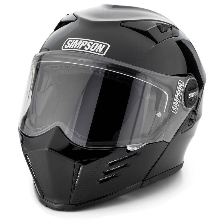 Simpson unisex adult Helmet Simpson M59L2 Mod Bandit Lrg Black Black Large US