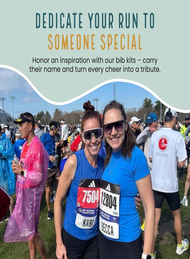 Pen and Paces This Run is Dedicated to Name Bib Kit – Add-Your dedication Running Accessory for 5Ks, Marathons, Triathlons, Cycling & Races with Alphabet Decals & Safety Pins - Image 2