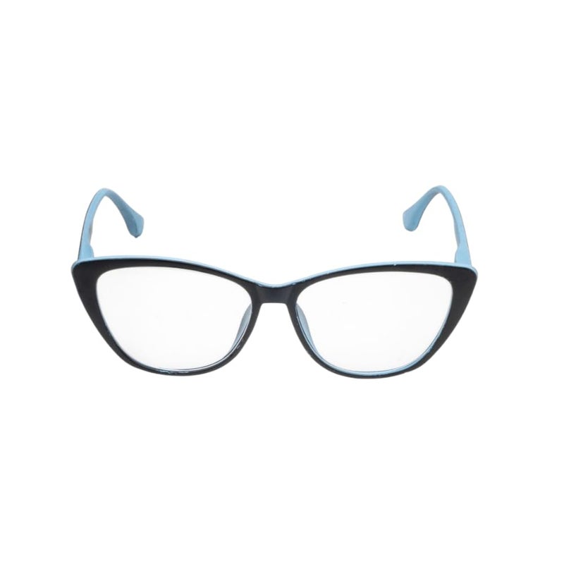 Lens + Lensplus Bigcateye TR Full Rim Eyeglasses with Lightweight Unisex Eyewear for Men & Women | Stylish Computer & Daily Use Frame - Image 1