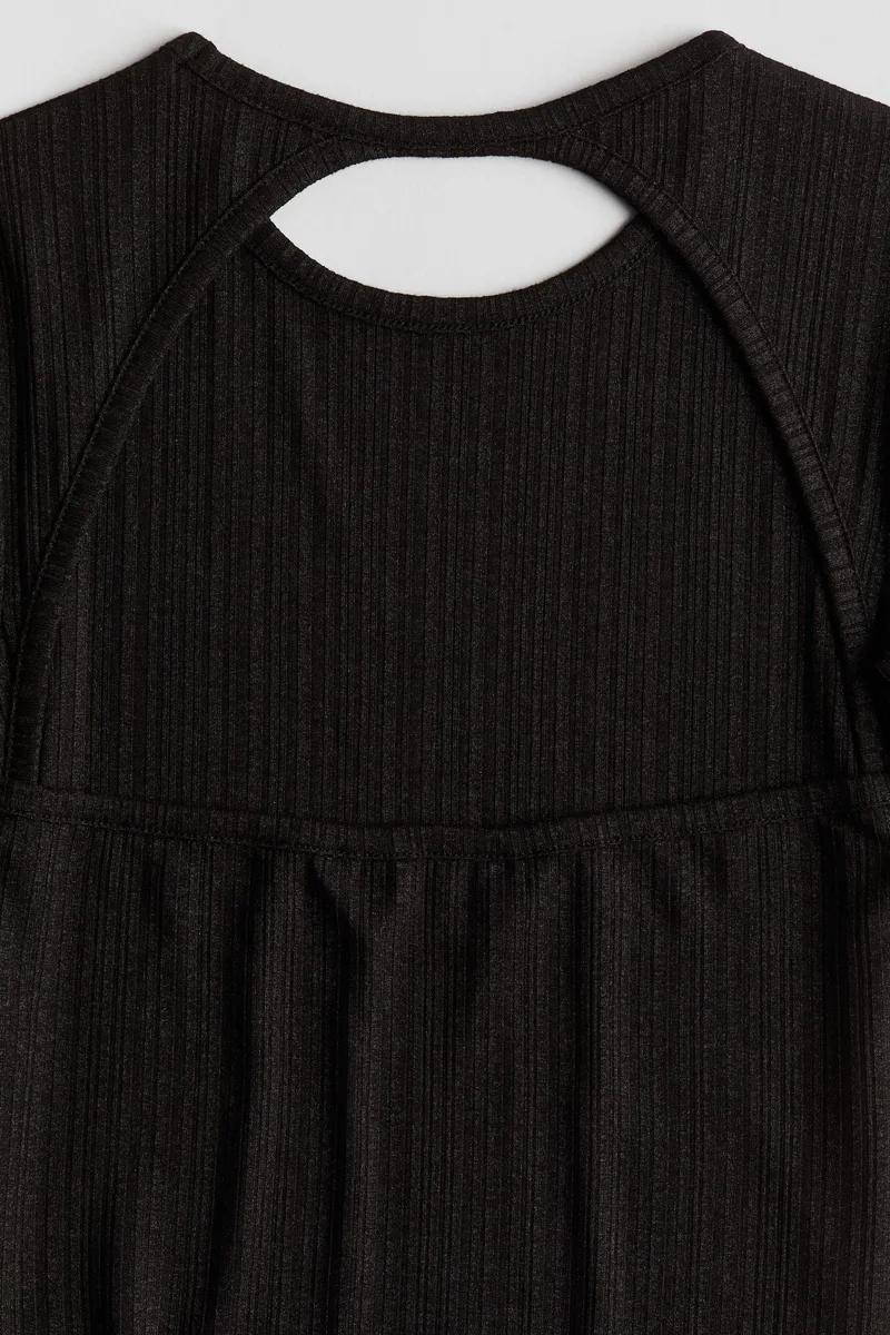 H&M Cut-Out Back Jersey Dress
