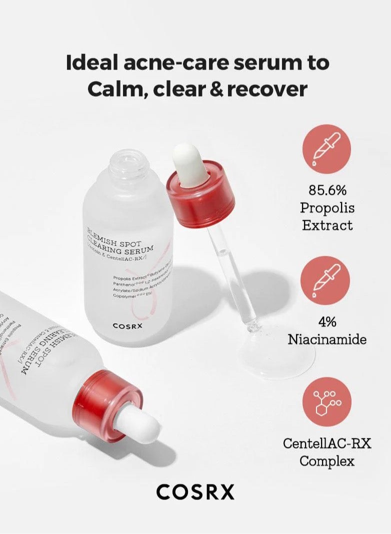 COSRX AC Collection Blemish Spot Clearing Serum - Advanced Formula for Targeted Blemish Treatment and Enhanced Skin Clarity with Gentle Yet Potent Ingredients 40ml - Image 2