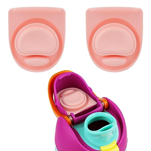 PEUTIER 2pcs Water Bottle Top Lid Compatible with Owala FreeSip 24oz 32oz, Sealing Parts Replacement Stopper Silicone Plug Accessories for Owala Free Sip 19/24/32/40oz BPA-Free Seal Gasket Bottle Cap Mouth - Image 1