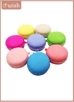 8-piece Macaron Shaped Slow Rebound Decompression Toy, Washable, Compact and Easy to Carry, Squeezable, Suitable for Any Place