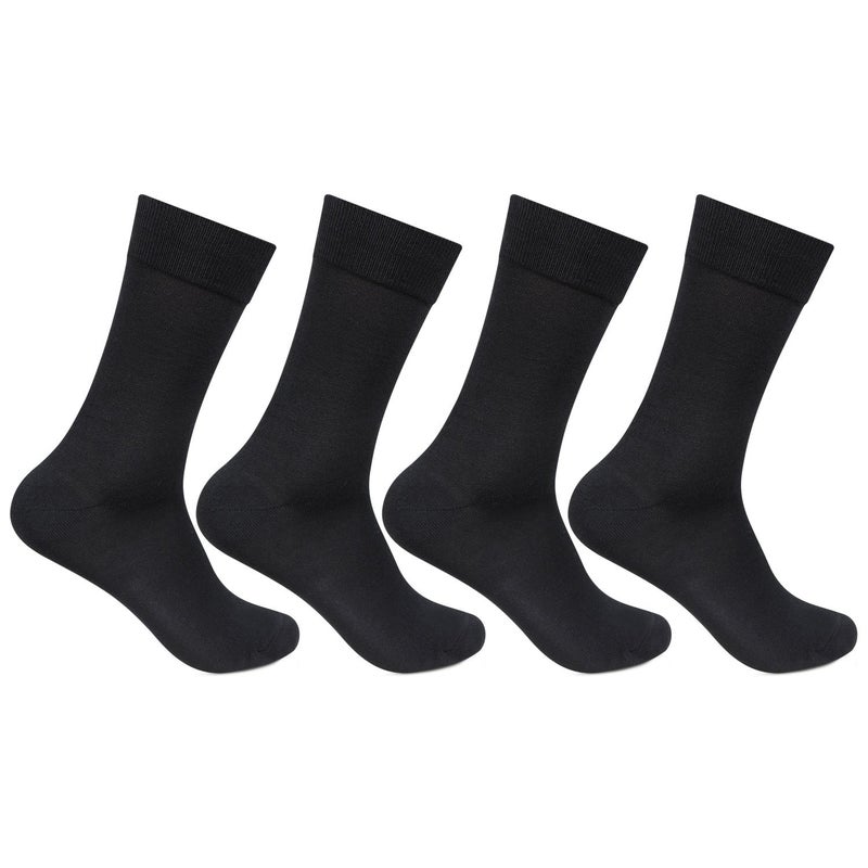 Bonjour Men's Ankle Socks (Pack of 4)(BRO190-PO4-BK_Multicolor_Free Size) - Image 5