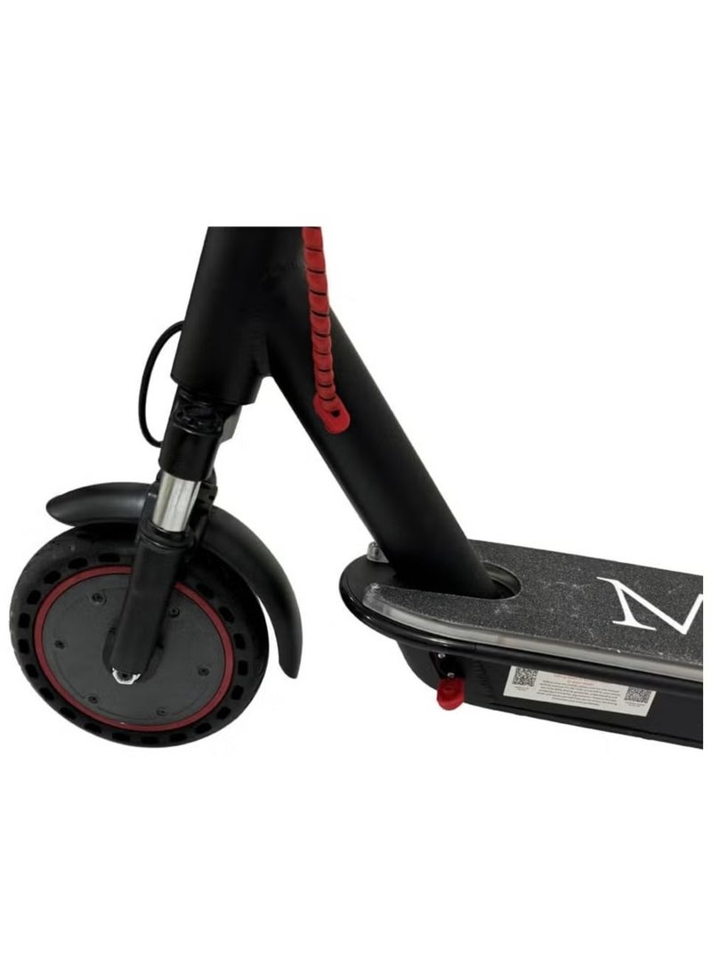 Shopy-Basket - Powerful, Lightweight, Foldable Electric Scooter for Adults with Dual Shock Absorption, Bluetooth Speaker & LED Lights, and App Control - Image 1