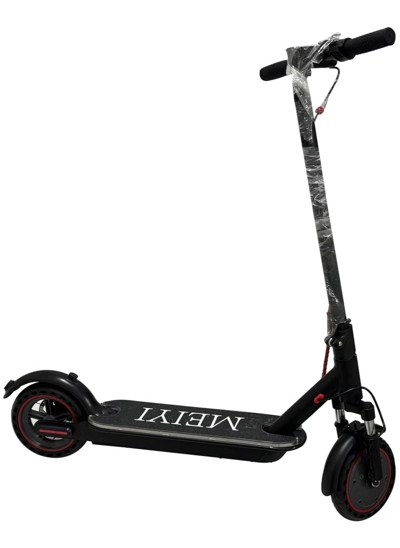 Shopy-Basket - Powerful, Lightweight, Foldable Electric Scooter for Adults with Dual Shock Absorption, Bluetooth Speaker & LED Lights, and App Control - Image 1