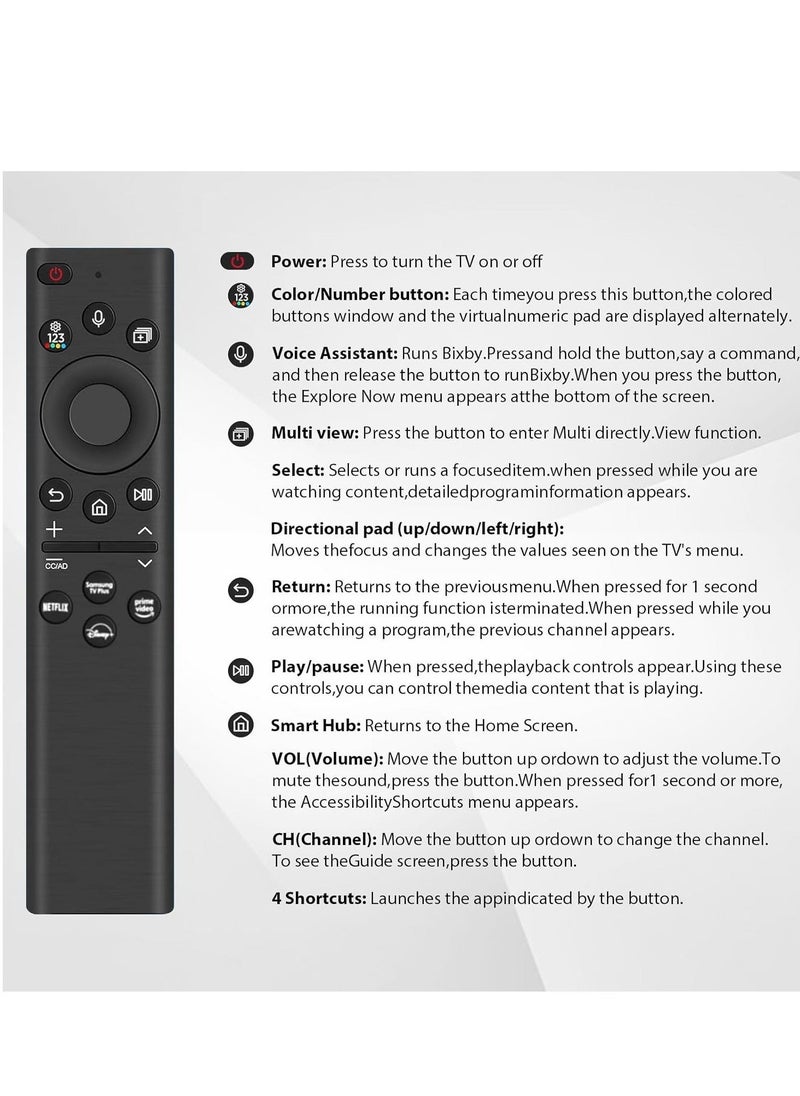 "Original Samsung Universal Remote Control with Shortcut Buttons"