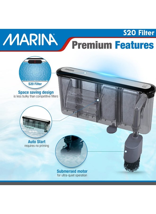 Marina S20 Power Filter,Grey  - Image 3