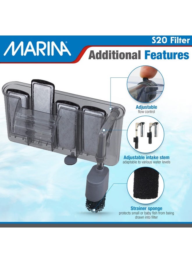 Marina S20 Power Filter,Grey  - Image 4