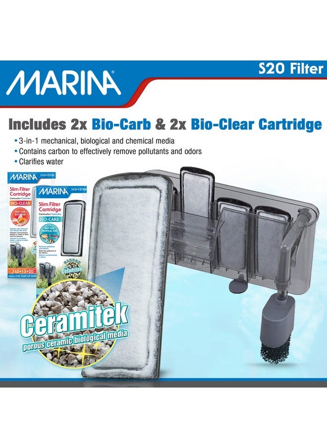 Marina S20 Power Filter,Grey  - Image 5