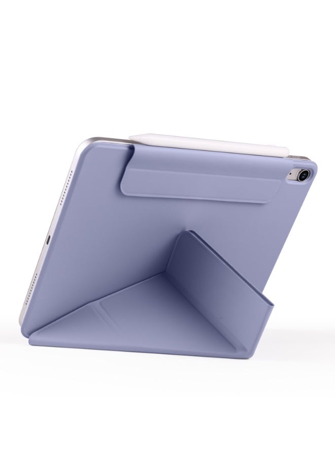 magnetic Case for iPad 10 Generation Case 2022 Magnetic iPad 10 Case, Practical Magnetic Attachment, Two Way Trifold Stand, Lightweight Protection, Auto Sleep/Wake, purple