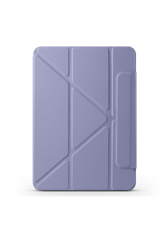 magnetic Case for iPad 10 Generation Case 2022 Magnetic iPad 10 Case, Practical Magnetic Attachment, Two Way Trifold Stand, Lightweight Protection, Auto Sleep/Wake, purple