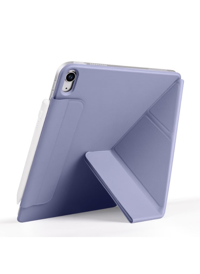 magnetic Case for iPad 10 Generation Case 2022 Magnetic iPad 10 Case, Practical Magnetic Attachment, Two Way Trifold Stand, Lightweight Protection, Auto Sleep/Wake, purple