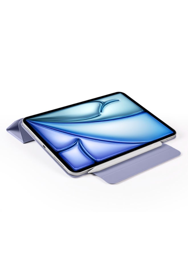 magnetic Case for iPad 10 Generation Case 2022 Magnetic iPad 10 Case, Practical Magnetic Attachment, Two Way Trifold Stand, Lightweight Protection, Auto Sleep/Wake, purple