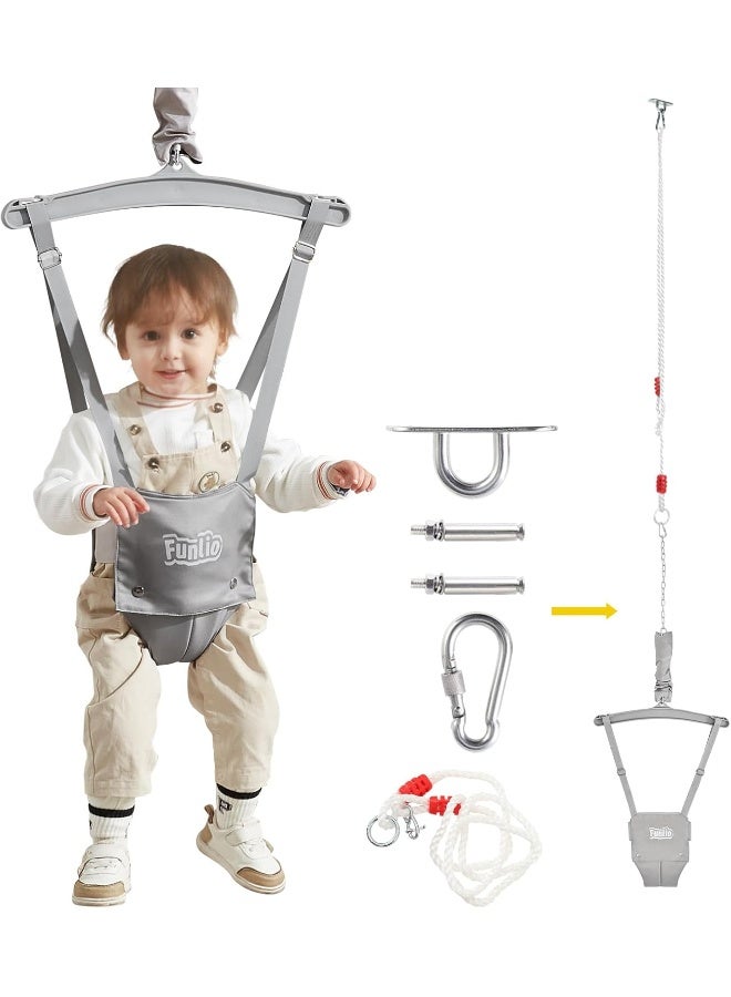 FUNLIO Baby Jumper with a Ceiling Hook for 6-24 Months - Image 1