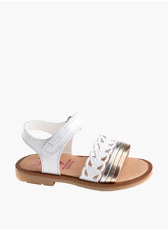Pablosky Girls Strap Sandals With Hook And Loop Closure  - Image 2