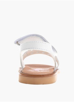 Pablosky Girls Strap Sandals With Hook And Loop Closure  - Image 3