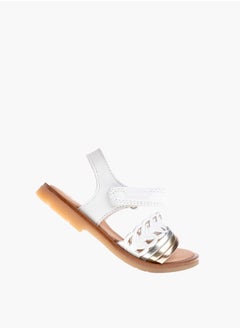 Pablosky Girls Strap Sandals With Hook And Loop Closure  - Image 5