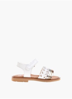 Pablosky Girls Strap Sandals With Hook And Loop Closure  - Image 1