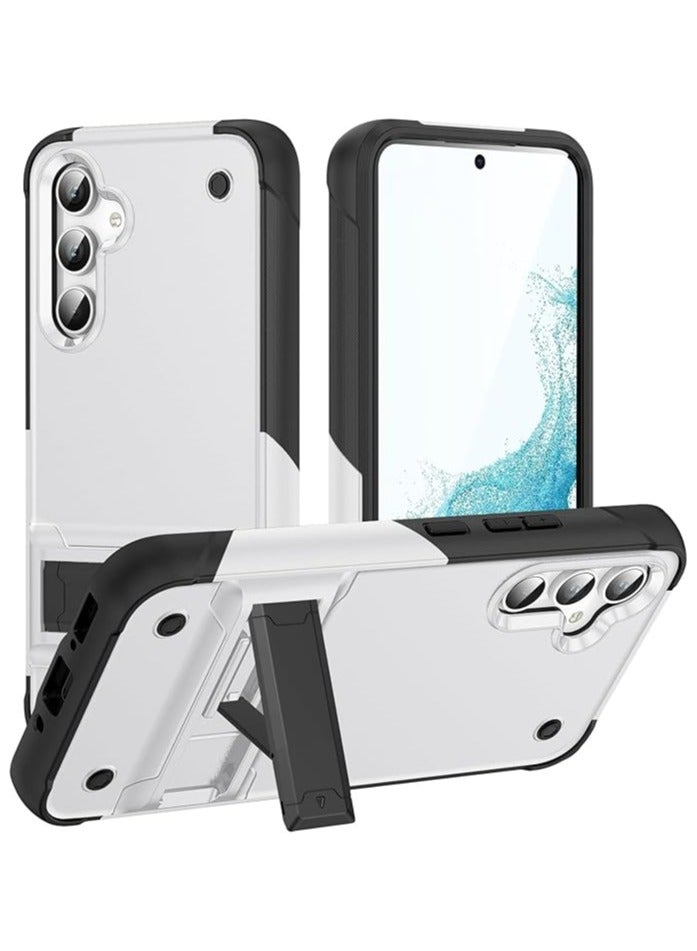 AROAQ Phone Case Military Protective Case Compatible with Samsung Galaxy S24 PLUS Case with Kickstand, Rugged Full-Body Protection Case Military Grade Shockproof Case Phone Cover - Image 1