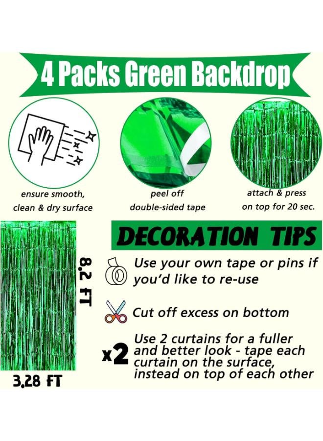 Pack Of 4 Hanging Streamers Decoration For Parties - Image 2