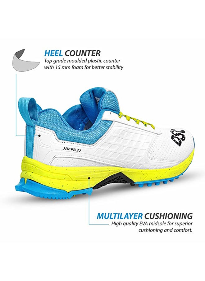 DSC Jaffa 22 Cricket Shoes | For Mens & Boys | Material: Mesh | Breathable Mesh | Non-Slip Sole for Improved Durability for Stability  - Image 4