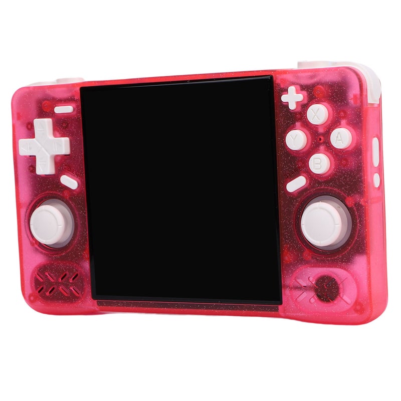 Retro Handheld Game Console 4in Screen 1.5GHz Portable Rechargeable Gaming Console for Home Travel Sparkling Silver Pink 64GB - Image 3