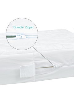 Zippered Crib Mattress Protector - Waterproof Crib Mattress Encasement, Breathable and Absorbent, 6 Sides Fully Encased Crib Mattress Cover. - pzsku/ZC3FE543CE970FCA60059Z/45/_/1737030771/66ce005a-19b1-47c4-bbc9-5aefe4c7eb07