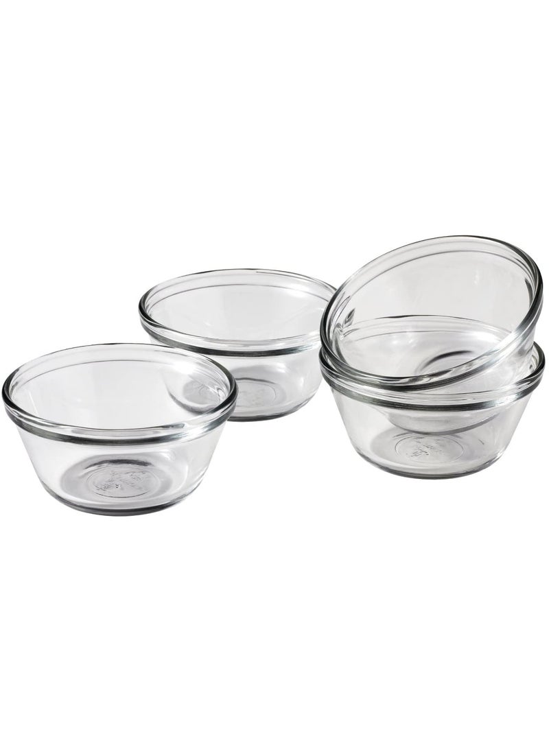 Anchor Hocking Anchor Hocking 6Ounce Glass Custard Cups Set of 4 
