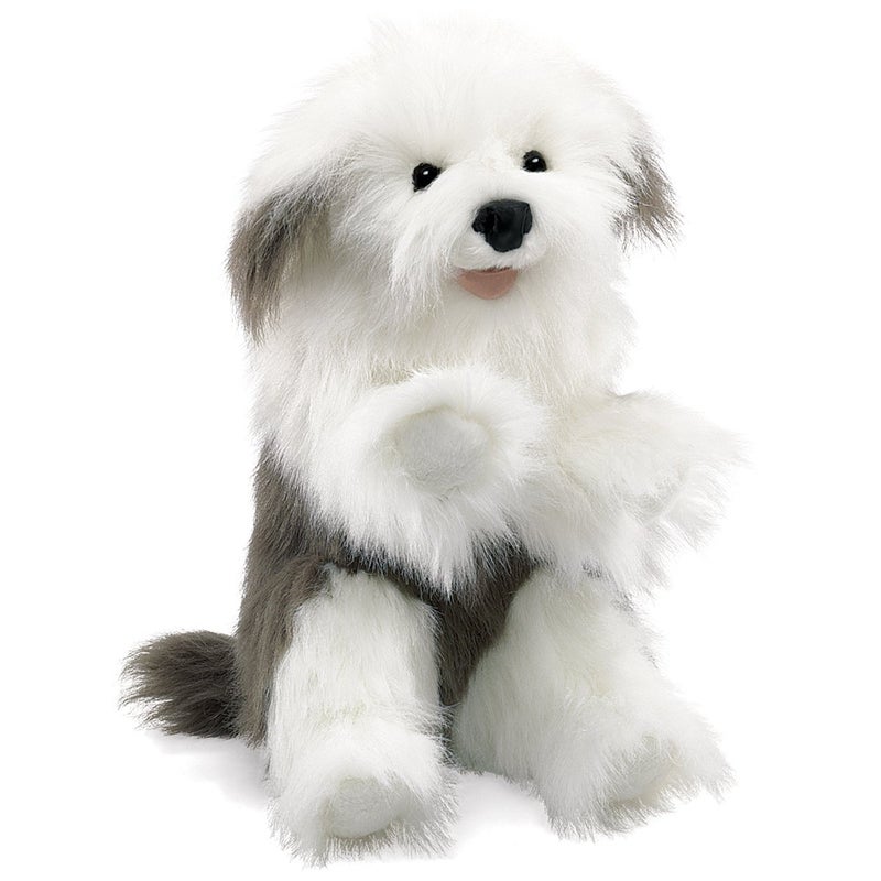 Folkmanis Sheepdog Hand Puppet MultiColored 2029 - Image 3