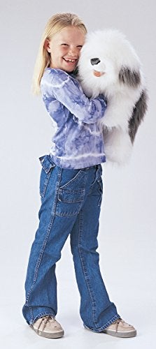 Folkmanis Sheepdog Hand Puppet MultiColored 2029 - Image 5