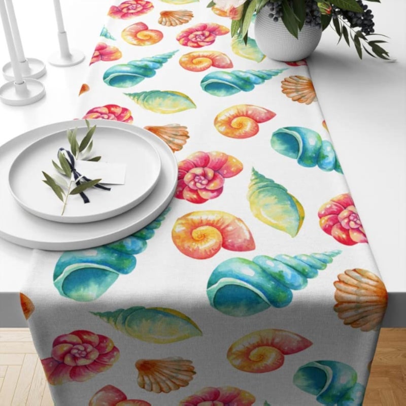 HOME PRINT Runner Summer Velvet Table Runner Will Be A Great Addition To Beach Houses Runner1(19)