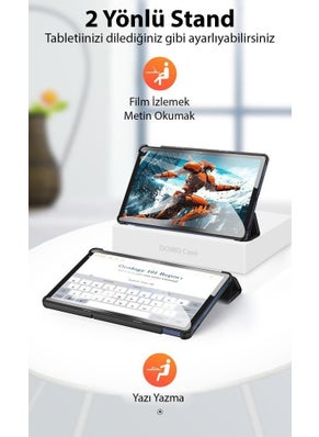 Coofbe Pu Leather Magnetic 2 Way Lenova Tab M10 10.6 Case Fully Protected Lenova Tab M10 Stand Case  - Image 2