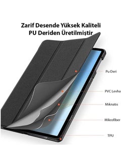 Coofbe Pu Leather Magnetic 2 Way Lenova Tab M10 10.6 Case Fully Protected Lenova Tab M10 Stand Case  - Image 3