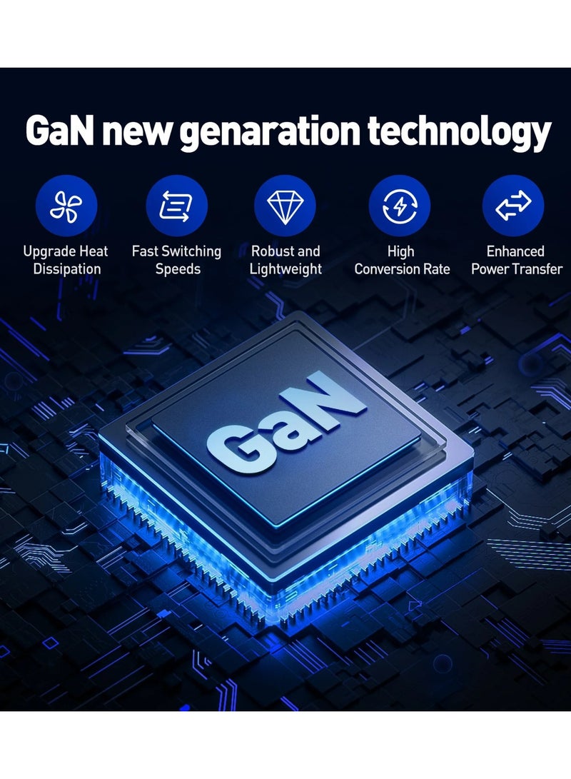 JODA Travel Plug 20W Multi-Port with 2 USB Ports and 1 Type C Port Fast Charging Anywhere  Black - Image 4