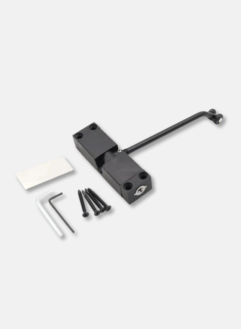 Automatic Door Closer, Stainless Steel Door Closing Controller for Residential Commercial Use,Adjustable Closing Speed System - Image 3