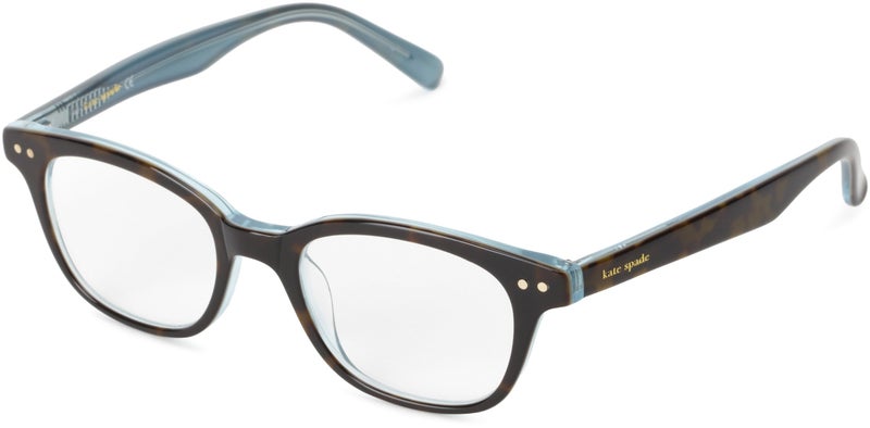 Kate Spade New York Kate Spade Women's Rebec Cat Eye Reading Glasses, Tortoise Aqua, 49 mm (1.5 x Magnification Strength) - Image 1