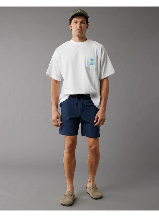 American Eagle AE Oversized Logo Graphic T-Shirt