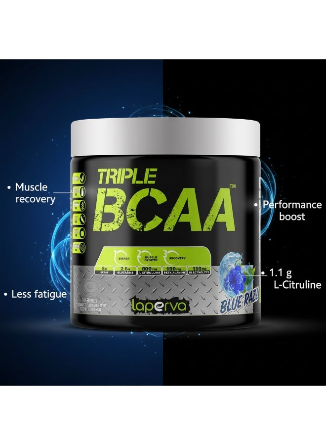 Laperva Triple BCAA Blue Razz Flavour 30 Servings 420 g - Image 2