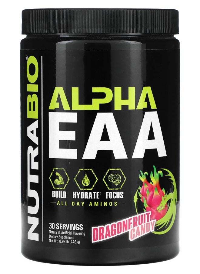 NutraBio Alpha EAA Dragonfruit Candy 0.98 lb (446 g) 