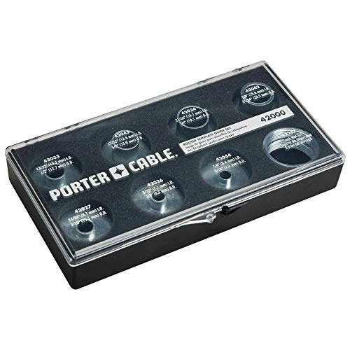 PORTER CABLE PORTER-CABLE Router Template Guide, 9-Piece (42000) - Image 5