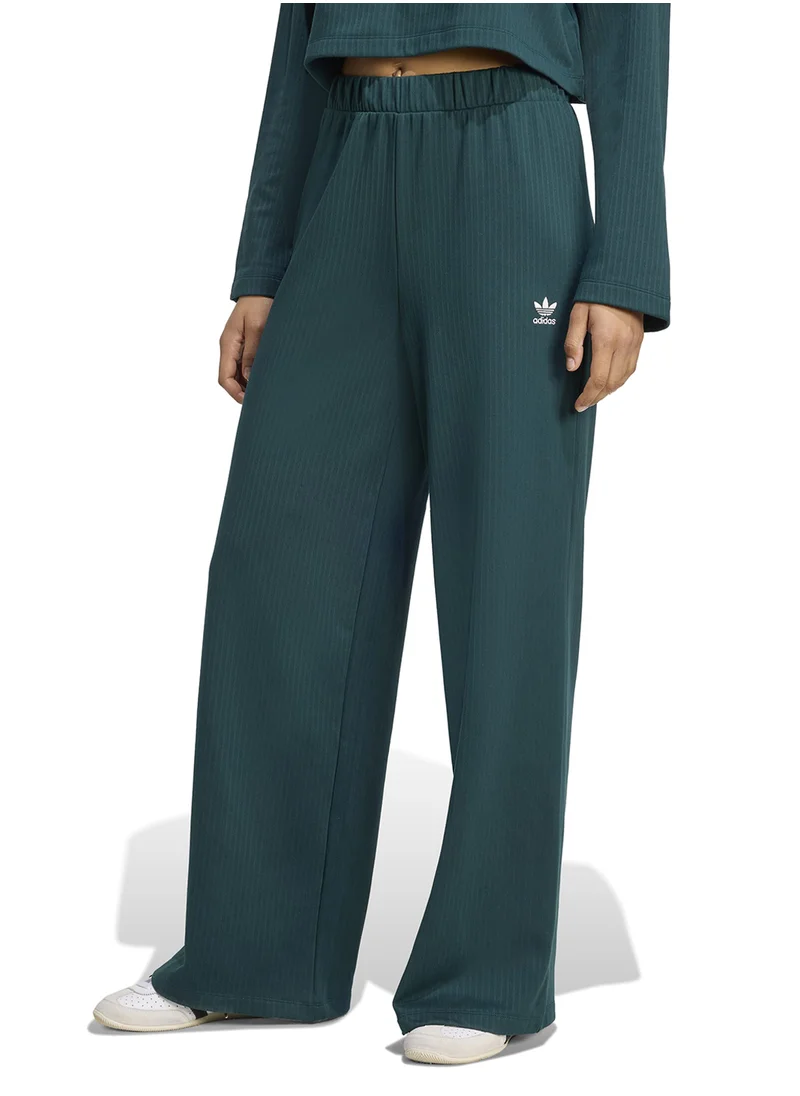 adidas Originals Essential Wide Ribbed Pants