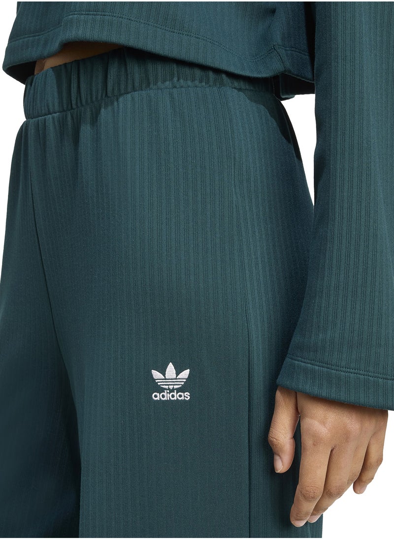 adidas Originals Essential Wide Ribbed Pants  - Image 3